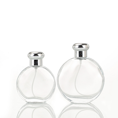 Transparent Glass Perfume Empty Bottles Clear 50 / 100ml