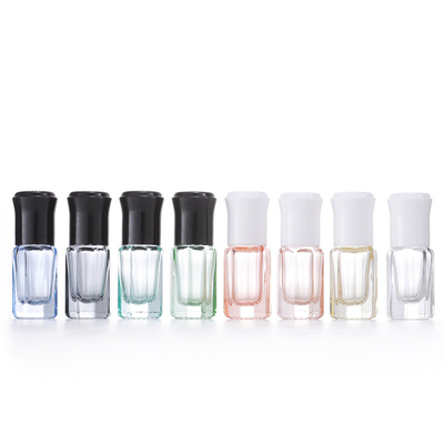 Octagonal Roller Bottle Glass 12ml Glass Roller Bottles With Metal Roller Ball Sub Package Bottle